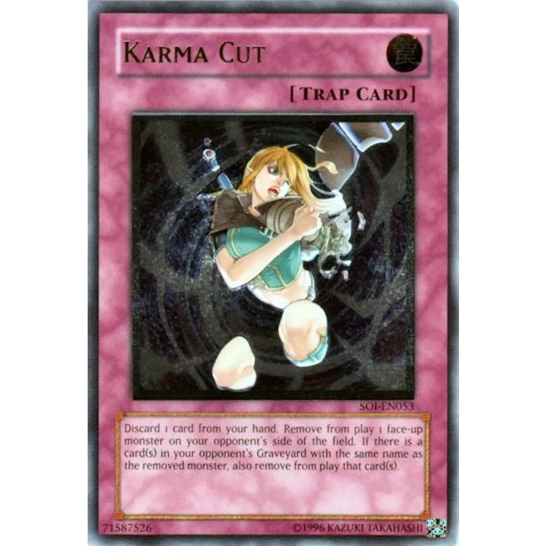 Yu-Gi-Oh Shadow Of Infinity Single Karma Cut Ultimate Rare - NEAR MINT | DA Card World Yu-Gi-Oh Shadow Of Infinity Single Karma Cut Ultimate Rare - NEAR MINT | DA Card World
