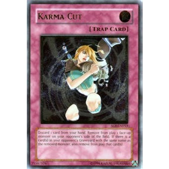 Yu-Gi-Oh Shadow Of Infinity Single Karma Cut Ultimate Rare - NEAR MINT