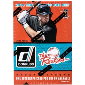 2014 Panini Donruss The Rookies Baseball Factory Set Box