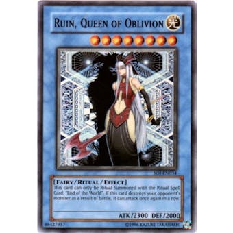 Yu-Gi-Oh Shadow Of Infinity Single Ruin Queen Of Oblivion Super Rare