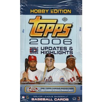 2006 Topps Updates & Highlights Baseball Hobby Box