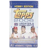 2006 Topps Updates & Highlights Baseball Hobby Box (Reed Buy)