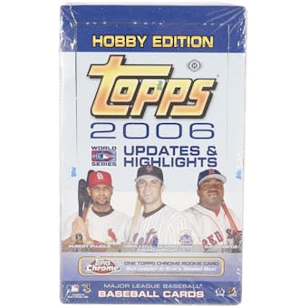 2006 Topps Updates & Highlights Baseball Hobby Box