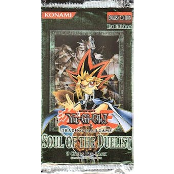 Upper Deck Yu-Gi-Oh Soul of the Duelist 1st Edition Booster Pack