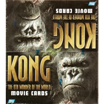 King Kong The 8th Wonder of the World 24-Pack Box (2005 Topps)