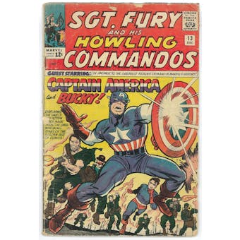 Sgt. Fury and His Howling Commandos #13 GD