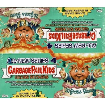 Garbage Pail Kids Series 4 Stickers 36 Pack Box (2005 Topps)