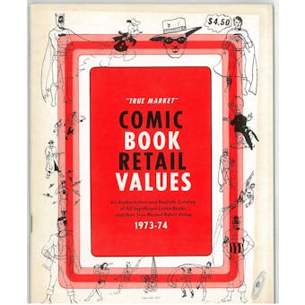 True Market Comic Book Retail Values 1973-74 FN