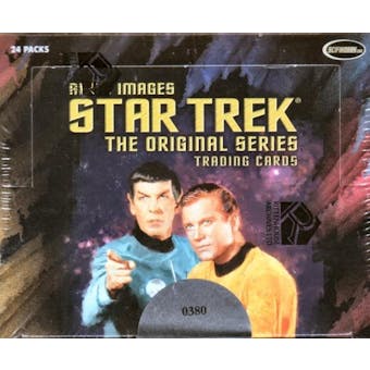 Star Trek The Original Series Art & Images Trading Cards Box (Rittenhouse 2005)