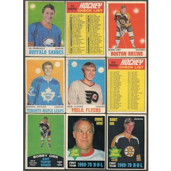 1970/71 O-Pee-Chee Hockey Complete Set (VG)