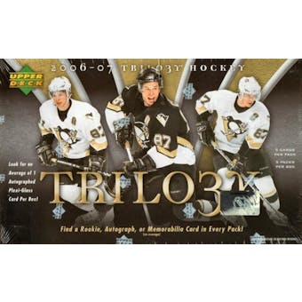 2006/07 Upper Deck Trilogy Hockey Hobby Box