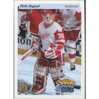 2014/15 Upper Deck 25th Anniversary Young Guns #UD25CO2 Chris Osgood NCDU COR white/(wearing white jersey)