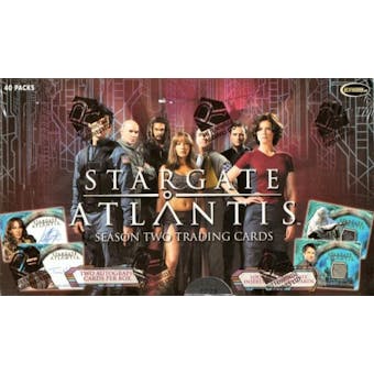 Stargate Atlantis Season 2 Trading Cards Box (Rittenhouse 2006)