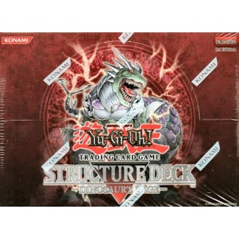 Upper Deck Yu-Gi-Oh Dinosaur's Rage First Ed. Structure Deck Box - 1st Edition!
