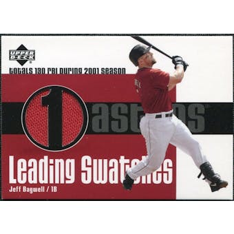 2003 Upper Deck Leading Swatches Jersey #JB Jeff Bagwell RBI
