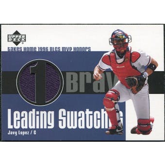 2003 Upper Deck Leading Swatches #JL Javy Lopez NLCS Jersey