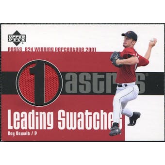 2003 Upper Deck Leading Swatches Jersey #RO1 Roy Oswalt PCT SP