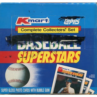 1990 Topps Baseball K-Mart Superstars Set Box