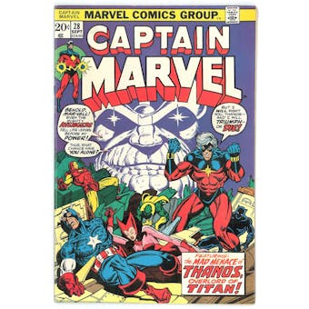 Captain Marvel #28 VF-