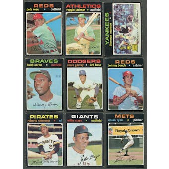 1971 Topps Baseball Complete Set (VG-EX condition)