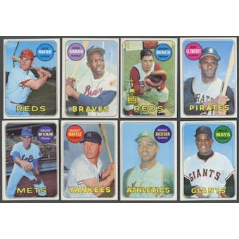 1969 Topps Baseball Complete Set (EX-MT / NM)