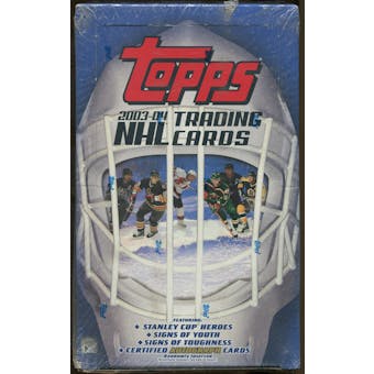 2003/04 Topps Hockey Retail Box