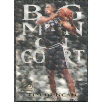 1997/98 Z-Force #4 Tim Duncan Big Men on Court
