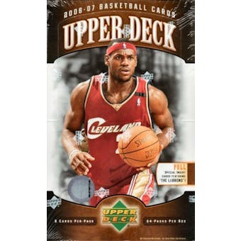 2006/07 Upper Deck Basketball Hobby Box