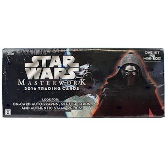 Star Wars Masterwork Hobby Box (Topps 2016)