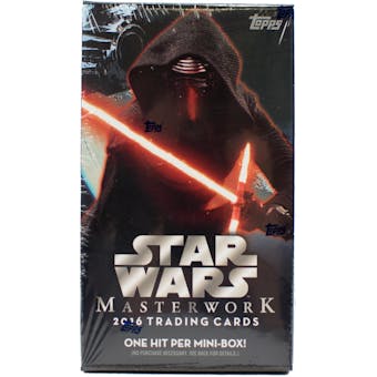 Star Wars Masterwork Hobby Mini-Box (Topps 2016)