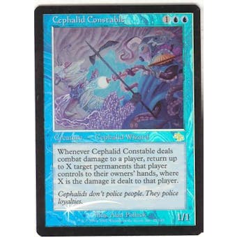 Magic the Gathering Judgment Single Cephalid Constable Foil