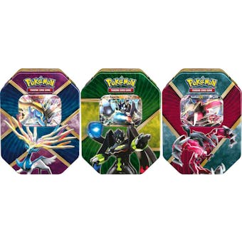 Pokemon Shiny Kalos Tin - Set of 3 (Shiny Xerneas-EX, Shiny Yveltal-EX, Zygarde-EX)