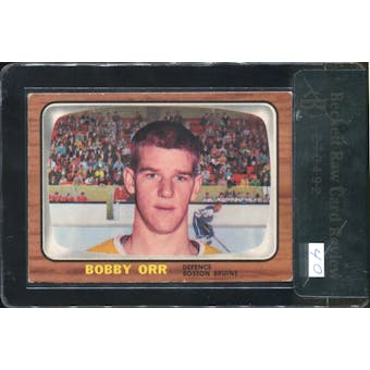 1966/67 Topps #35 Bobby Orr RC Rookie BGS 4 VG-EX Raw Card Review