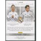 2015 Donruss #1 Cristiano Ronaldo & Gareth Bale The Beautiful Game Combo Auto #07/65