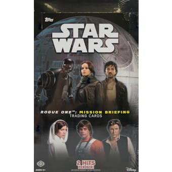 Star Wars Rogue One: Mission Briefing Hobby Box (Topps 2016)