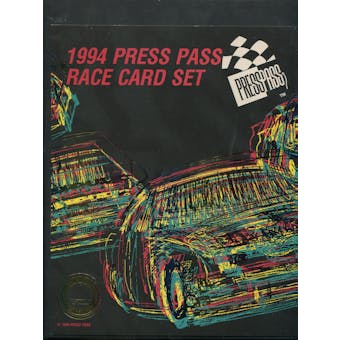 1994 Press Pass Racing Complete Set W/ Binder and Insert Sets