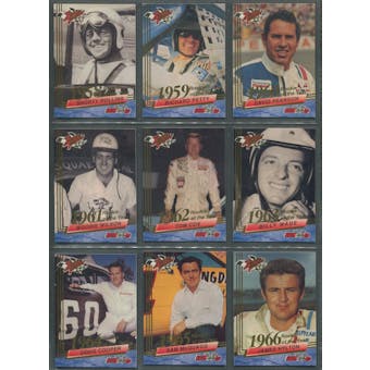 1993 Press Pass Wheels Rookie Thunder Racing Complete Set W/ Insert Sets