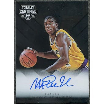 2015/16 Totally Certified #20 Magic Johnson Competitor Auto #24/25