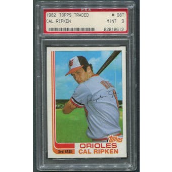 1982 Topps Traded Baseball #98T Cal Ripken Jr. Rookie PSA 9 (MINT)