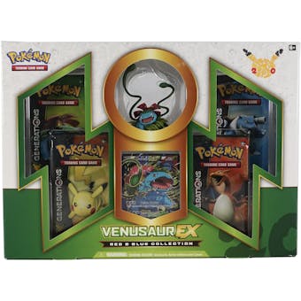 Pokemon Red & Blue Collection Box - Venusaur EX