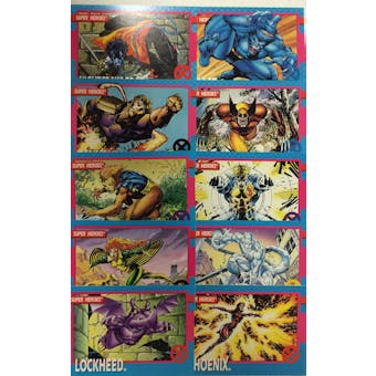 X-Men Jim Lee Trading Card Set of 100 (1992 Impel)