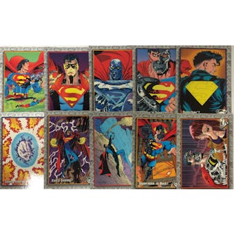 Return of Superman Trading Card Set of 100 (1993 Skybox)