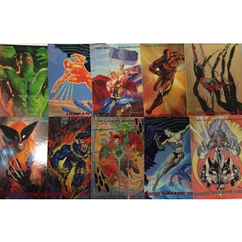 Marvel Masterpieces Series 2 Trading Card Set of 90 (1993 Skybox)