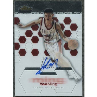 2002/03 Topps Finest #169 Yao Ming Rookie Auto #066/999