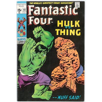 Fantastic Four  #112   VF-