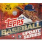 2016 Topps Update Baseball Hobby Jumbo 6-Box Case