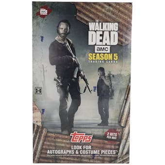 The Walking Dead Season 5 Hobby Box (Topps 2016)
