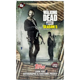 The Walking Dead Season 5 Hobby Box (Topps 2016)