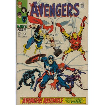 Avengers #58 VF-