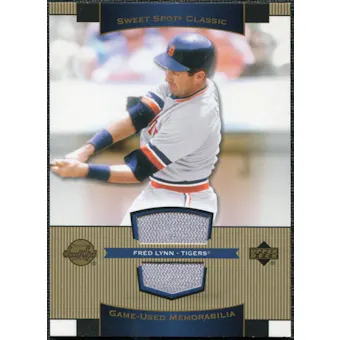 2003 Upper Deck Sweet Spot Classics Game Jersey #FL Fred Lynn